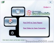 Wondershare Zune Video Suite screenshot